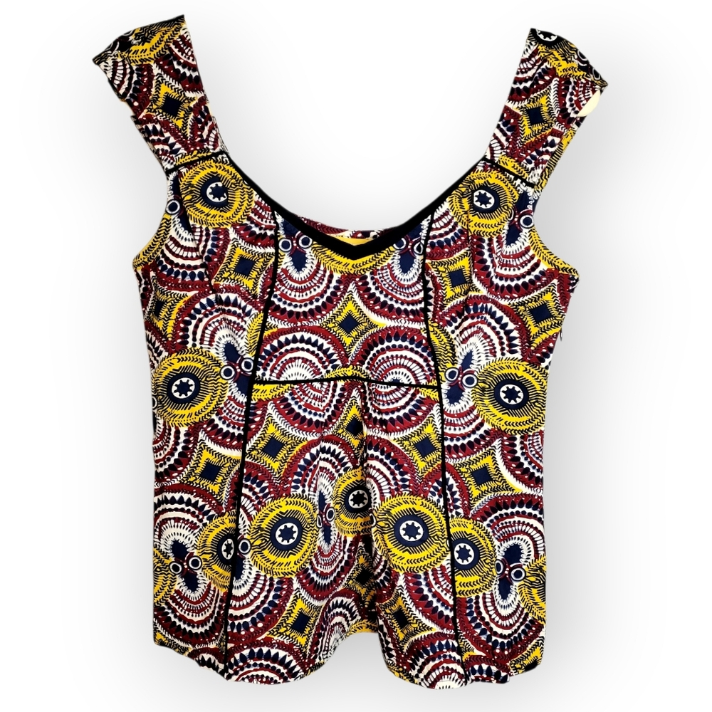 Edme & Esyllte Boho Peplum Top